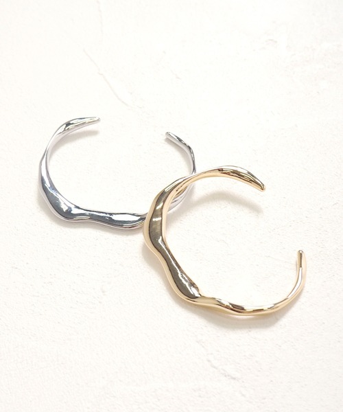 Crisp（クリスプ）の「ルーズカーブバングル（バングル/リストバンド・レディース・シルバー/ゴールド・FREE）」の11枚目の写真