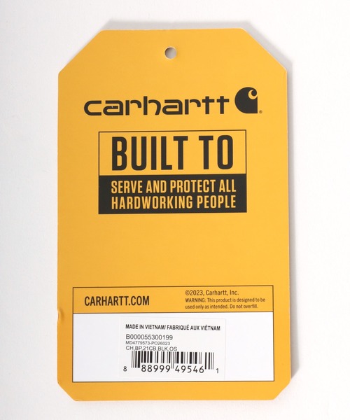 Carhartt（カーハート）の「carhartt（カーハート）21L CLASSIC BACKPACK/バックパック/リュック メンズ レディース ユニセックス（バックパック/リュック・メンズ・ブラック/ブラウン・FREE）」の14枚目の写真