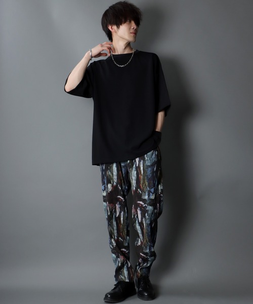 SITRY（シトリー）の「random pleats easy pants/ランダムプリーツ イージー パンツ（その他パンツ・メンズ・チャコールグレー/ブラウン/ブラック系その他/ベージュ系その他/ブラック/ベージュ・M/L）」の21枚目の写真