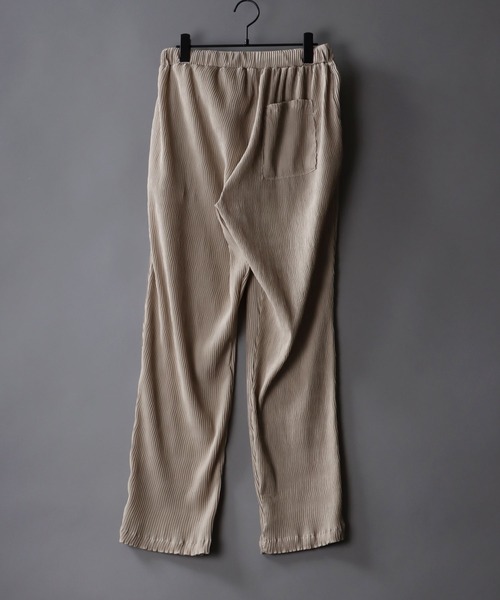 SITRY（シトリー）の「random pleats easy pants/ランダムプリーツ イージー パンツ（その他パンツ・メンズ・チャコールグレー/ブラウン/ブラック系その他/ベージュ系その他/ブラック/ベージュ・M/L）」の19枚目の写真