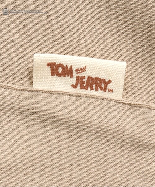 Tom＆Jerry（トムアンドジェリー）の「WEB限定 トムとジェリーTシャツ  大人用（Tシャツ/カットソー・レディース・ブラック/ミント/ベージュ・MEDIUM）」の11枚目の写真