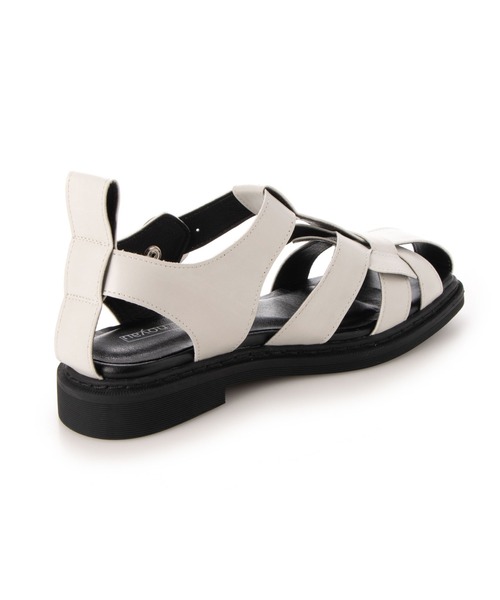 noyau（ノヤウ）の「厚底グルカサンダル（サンダル・レディース・ホワイト/ブラック/ベージュ/シルバー・LL/S/M/L）」の12枚目の写真