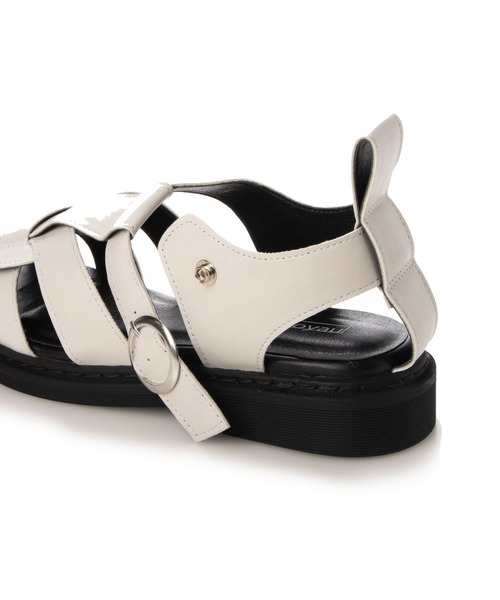 noyau（ノヤウ）の「厚底グルカサンダル（サンダル・レディース・ホワイト/ブラック/ベージュ/シルバー・LL/S/M/L）」の15枚目の写真