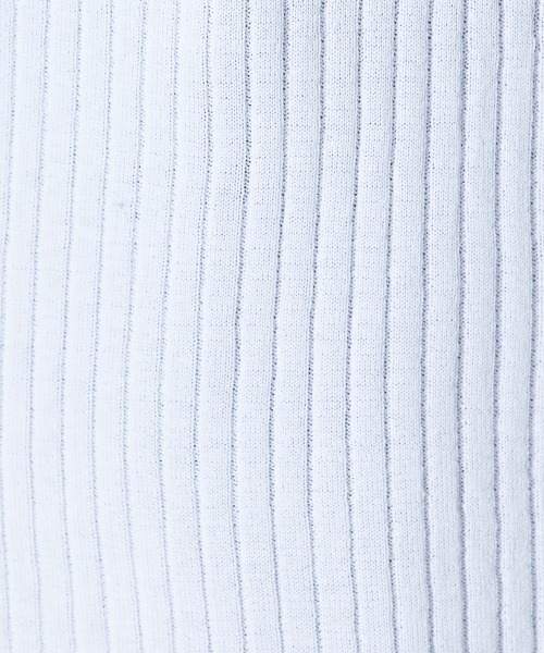 CHIC STYLE(シックスタイル)の「大きいサイズ 2WAYワイドリブニットタンクトップ シックスタイル(タンクトップ・レディース・ブラック/オフホワイト/グレー・3L/L/4L/LL)」の5枚目の写真