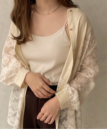 【apres jour clair】カップ付きインナー【ZOZOTOWN限定アイテム】
