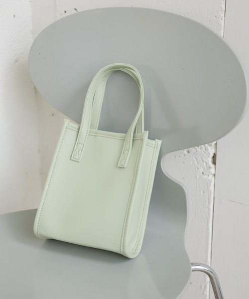 ems excite（エムズエキサイト）の「PVC2WAYショルダー（ショルダーバッグ・レディース・オフホワイト/ブルー/クリア・FREE）」の20枚目の写真