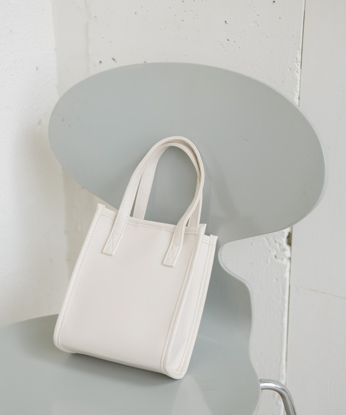 ems excite（エムズエキサイト）の「PVC2WAYショルダー（ショルダーバッグ・レディース・オフホワイト/ブルー/クリア・FREE）」の14枚目の写真