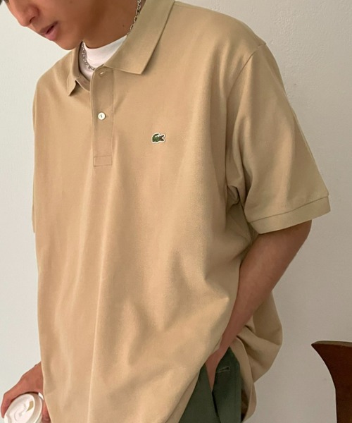 LACOSTE(ラコステ)の「【LACOSTE/ラコステ】クラシックポロシャツ(ポロシャツ・メンズ・ブラック/グリーン/ベージュ・6/8)」の3枚目の写真