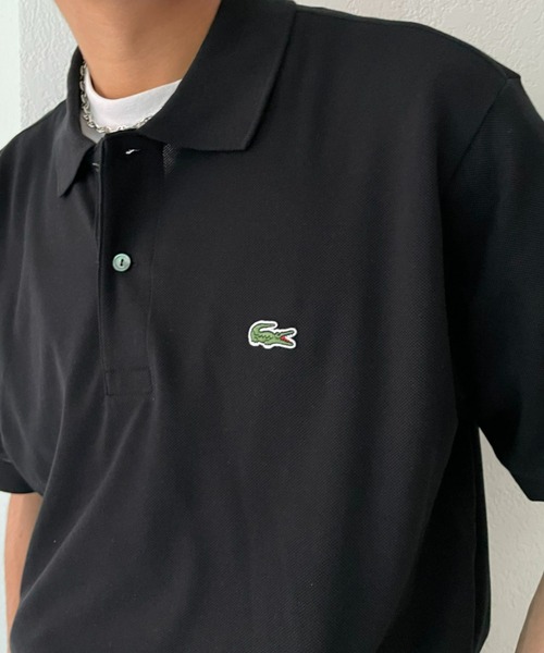 LACOSTE(ラコステ)の「【LACOSTE/ラコステ】クラシックポロシャツ(ポロシャツ・メンズ・ブラック/グリーン/ベージュ・6/8)」の5枚目の写真