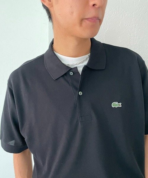 LACOSTE(ラコステ)の「【LACOSTE/ラコステ】クラシックポロシャツ(ポロシャツ・メンズ・ブラック/グリーン/ベージュ・6/8)」の8枚目の写真