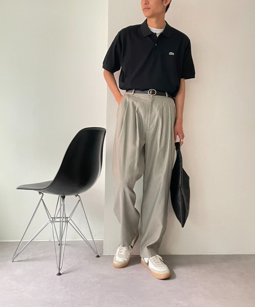 LACOSTE(ラコステ)の「【LACOSTE/ラコステ】クラシックポロシャツ(ポロシャツ・メンズ・ブラック/グリーン/ベージュ・6/8)」の13枚目の写真