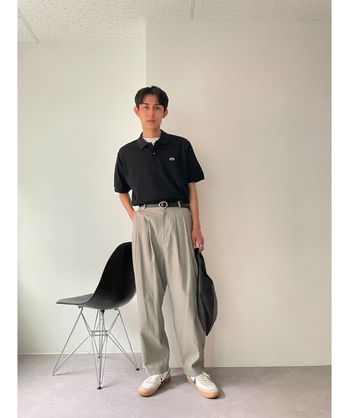 LACOSTE(ラコステ)の「【LACOSTE/ラコステ】クラシックポロシャツ(ポロシャツ・メンズ・ブラック/グリーン/ベージュ・6/8)」の15枚目の写真