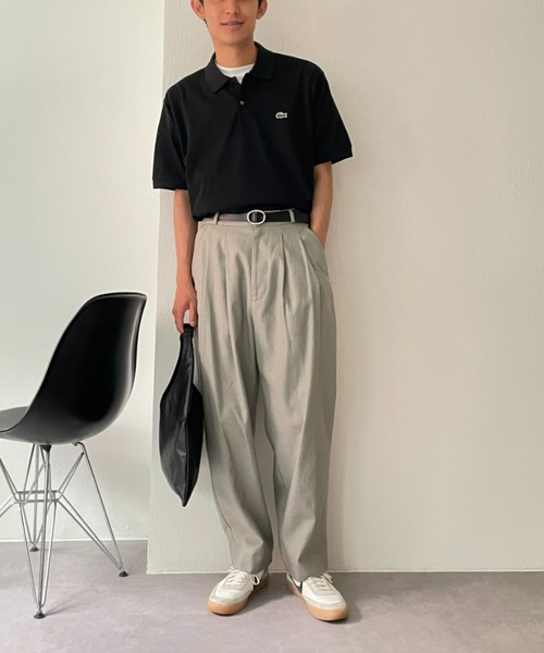 LACOSTE(ラコステ)の「【LACOSTE/ラコステ】クラシックポロシャツ(ポロシャツ・メンズ・ブラック/グリーン/ベージュ・6/8)」の19枚目の写真