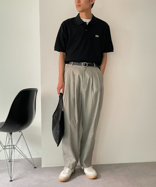 LACOSTE(ラコステ)の「【LACOSTE/ラコステ】クラシックポロシャツ(ポロシャツ・メンズ・ブラック/グリーン/ベージュ・6/8)」の20枚目の写真