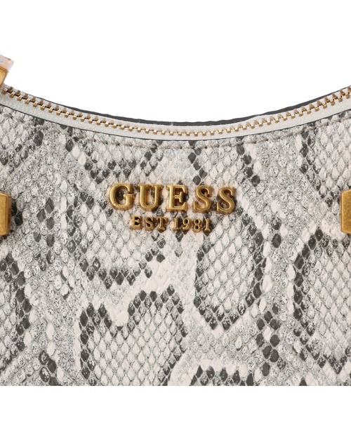 Guess（ゲス）の「ZADIE LOGO Top Zip Shoulder Bag（ショルダーバッグ・レディース・グレー・ONE SIZE）」の8枚目の写真
