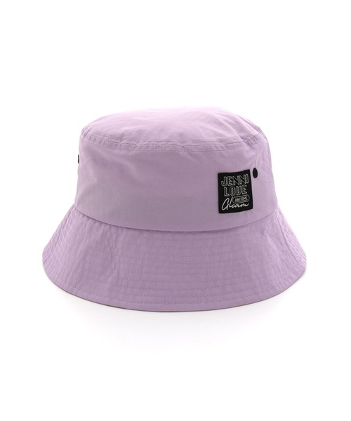JENNI love（ジェニィラブ）の「UVカットロゴネームバケットハット（ハット・キッズ・ブラック/ラベンダー/その他・F）」の14枚目の写真