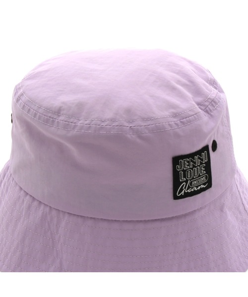 JENNI love（ジェニィラブ）の「UVカットロゴネームバケットハット（ハット・キッズ・ブラック/ラベンダー/その他・F）」の18枚目の写真