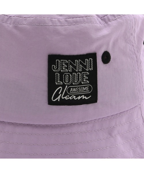 JENNI love（ジェニィラブ）の「UVカットロゴネームバケットハット（ハット・キッズ・ブラック/ラベンダー/その他・F）」の19枚目の写真