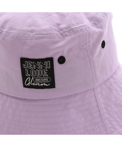 JENNI love（ジェニィラブ）の「UVカットロゴネームバケットハット（ハット・キッズ・ブラック/ラベンダー/その他・F）」の20枚目の写真