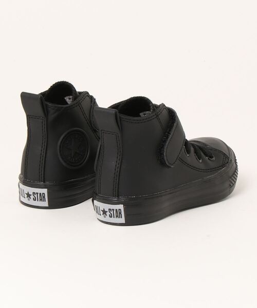 CONVERSE（コンバース）の「converse コンバース CHILD ALL STAR LIGHT WR V-1 HI キッズスニーカー【撥水/軽量】(チャイルドオールスターライトWRV-1HI) 37301641（スニーカー・キッズ・ブラック・21.0cm/16.0cm/15.0cm/20.0cm/17.0cm/19.0cm/18.0cm）」の2枚目の写真