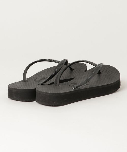 havaianas(ハワイアナス)の「havaianas/ハワイアナス SLIM FLATFORM/スリム フラットフォーム 厚底 ビーチサンダル 4144537(サンダル・レディース・ピンク/ゴールド/ブラック・24.0cm/23.0cm)」の5枚目の写真