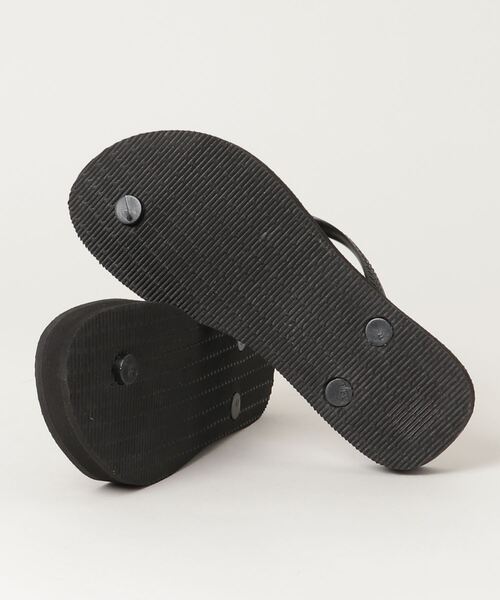 havaianas(ハワイアナス)の「havaianas/ハワイアナス SLIM FLATFORM/スリム フラットフォーム 厚底 ビーチサンダル 4144537(サンダル・レディース・ピンク/ゴールド/ブラック・24.0cm/23.0cm)」の4枚目の写真