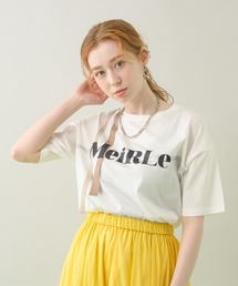 Paradise Picnic | コットンテープ使いロゴTシャツ(Tシャツ/カットソー)