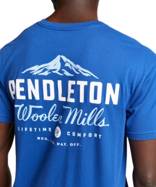 PENDLETON（ペンドルトン）の「Base Camp Graphic Tee（Tシャツ/カットソー・メンズ・ブルー/ブラック・SMALL/MEDIUM/LARGE/XL）」の2枚目の写真