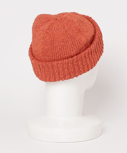 RACAL(ラカル)の「RACAL/Summer Paper Knit Cap(ニットキャップ/ビーニー・メンズ・ブラック/ベージュ/ネイビー/オレンジ/グリーン/チャコール・FREE)」の8枚目の写真