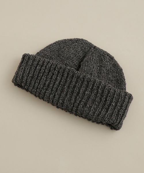 RACAL(ラカル)の「RACAL/Summer Paper Knit Cap(ニットキャップ/ビーニー・メンズ・ブラック/ベージュ/ネイビー/オレンジ/グリーン/チャコール・FREE)」の11枚目の写真