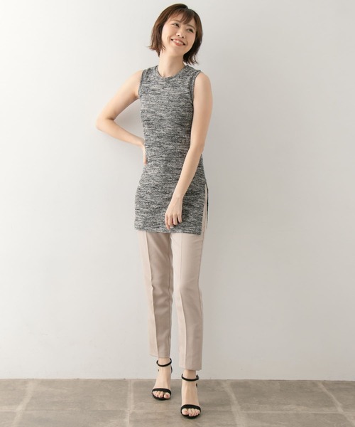 BY MALENE BIRGER（バイマレーネビルガー）の「BY MALENE BIRGER　KNIT∴（ニット/セーター・レディース・ブラック/オレンジ・SMALL/X-SMALL）」の4枚目の写真