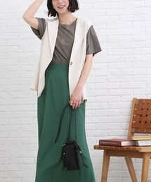 SHOO・LA・RUE | 【SHOO ICE】フレンチスリーブ ドルマントップス(Tシャツ/カットソー)