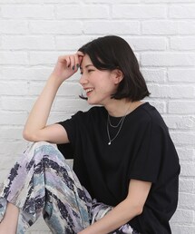 SHOO・LA・RUE | 【SHOO ICE】フレンチスリーブ ドルマントップス(Tシャツ/カットソー)