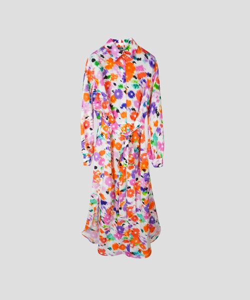 MSGM（エムエスジーエム）の「POP BRUSHED FLOWERS プリントシャツ