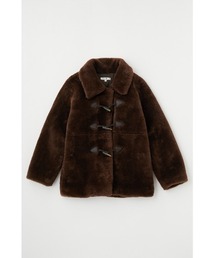 MOUSSY | VOLUME F/FUR MIDDLE コート(ダッフルコート)
