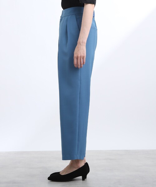 Reflect（リフレクト）の「◆【UVカット/接触冷感/洗える】ドライタッチテーパードパンツ（その他パンツ・レディース・カーキ/ブラック/ブルー・17/15 /07/11/09/13）」の6枚目の写真