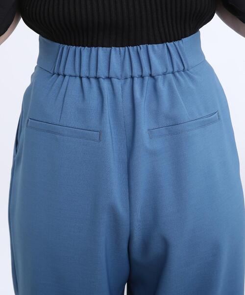 Reflect（リフレクト）の「◆【UVカット/接触冷感/洗える】ドライタッチテーパードパンツ（その他パンツ・レディース・カーキ/ブラック/ブルー・17/15 /07/11/09/13）」の8枚目の写真