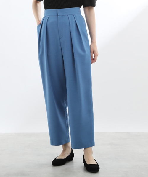 Reflect（リフレクト）の「◆【UVカット/接触冷感/洗える】ドライタッチテーパードパンツ（その他パンツ・レディース・カーキ/ブラック/ブルー・17/15 /07/11/09/13）」の11枚目の写真