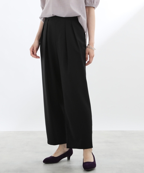 Reflect（リフレクト）の「◆【UVカット/接触冷感/洗える】ドライタッチテーパードパンツ（その他パンツ・レディース・カーキ/ブラック/ブルー・17/15 /07/11/09/13）」の14枚目の写真