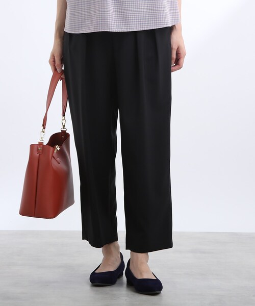 Reflect（リフレクト）の「◆【UVカット/接触冷感/洗える】ドライタッチテーパードパンツ（その他パンツ・レディース・カーキ/ブラック/ブルー・17/15 /07/11/09/13）」の22枚目の写真