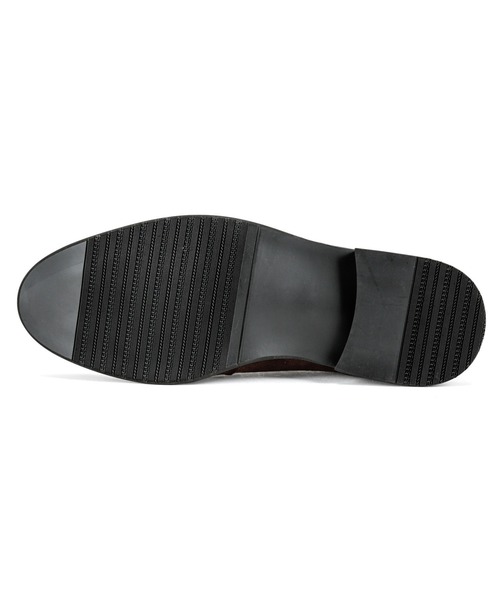 GUIONNET(ギオネ)の「GUIONNET PLANE TOE DERBY SUEDE ギオネ プレーントゥ ダービー スエード 外羽根 ドレスシューズ(ドレスシューズ・メンズ・ネイビー/ブラウン・26.5cm/24.5cm/25.5cm/27.5cm/30.0cm/25.0cm/26.0cm/27.0cm/28.0cm/29.0cm/24.0cm)」の6枚目の写真