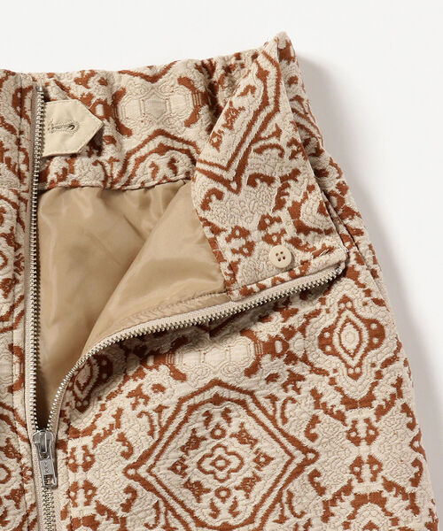 Ray BEAMS(レイビームス)の「Ray BEAMS / ジップ フロント ジャカード タイト スカート(スカート・レディース・ライトブルー/ブラウン系その他5・1/0)」の15枚目の写真