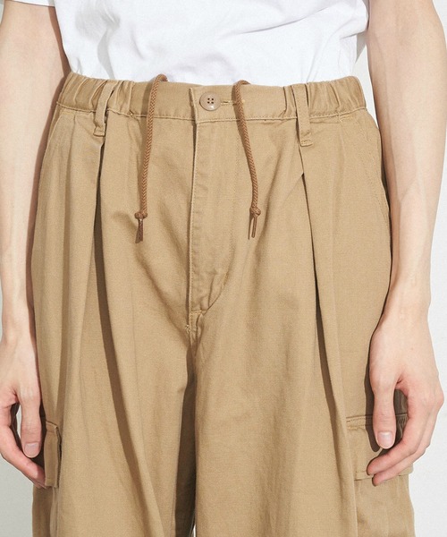 Alpha Industries（アルファインダストリーズ）の「【ユニセックス】スーパーワイドカーゴパンツ（カーゴパンツ・メンズ・ブラック/ベージュ/オリーブ・SMALL/MEDIUM/LARGE/X-LARGE）」の14枚目の写真