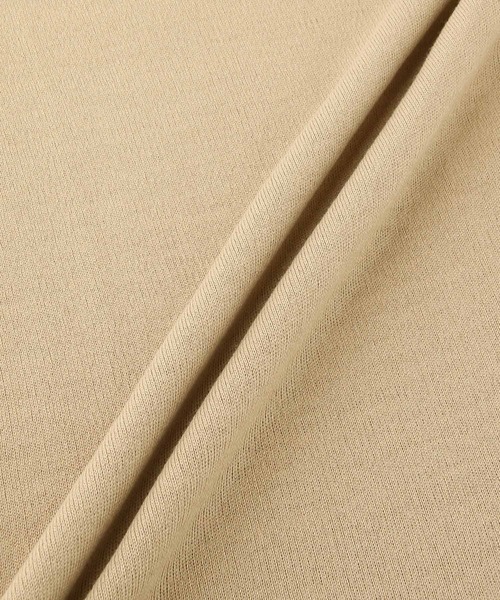 SALON adam et rope'(サロン アダム エ ロペ)の「【WEB限定】【手洗い可能】襟付きニットカーディガン&ワンピースセット(ワンピース・レディース・チャコールグレー/ベージュ/ダークパープル・FREE)」の7枚目の写真