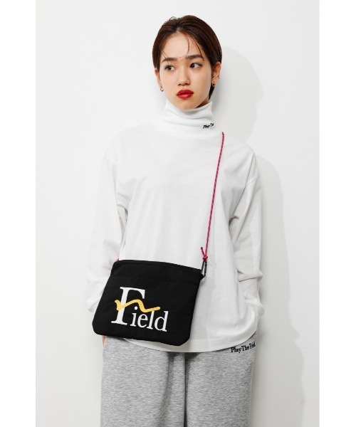 RODEO CROWNS WIDE BOWL（ロデオクラウンズワイドボウル）の「Field SACOCHE（ショルダーバッグ・レディース・ブラック/カーキ/マジェンタ・FREE）」の5枚目の写真