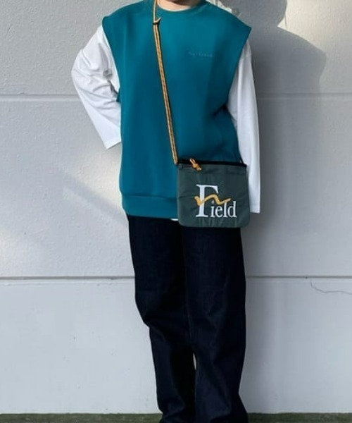 RODEO CROWNS WIDE BOWL（ロデオクラウンズワイドボウル）の「Field SACOCHE（ショルダーバッグ・レディース・ブラック/カーキ/マジェンタ・FREE）」の11枚目の写真