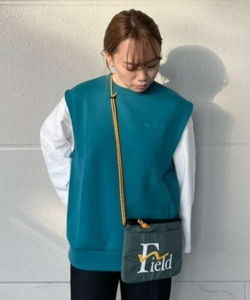 RODEO CROWNS WIDE BOWL（ロデオクラウンズワイドボウル）の「Field SACOCHE（ショルダーバッグ・レディース・ブラック/カーキ/マジェンタ・FREE）」の12枚目の写真