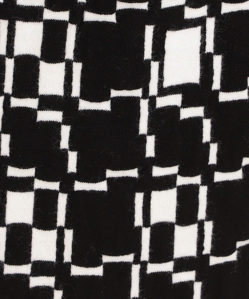 Ray BEAMS(レイビームス)の「Ray BEAMS / ジオメトリック ニット スカート(スカート・レディース・ブラック/ブラウン・ONE SIZE)」の21枚目の写真