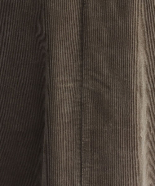 GEVACO（ゲバコ）の「【GEVACO/ゲバコ】コーデュロイ ジャンスカ（ジャンパースカート・レディース・チャコールグレー/ベージュ/アイボリー・38）」の13枚目の写真