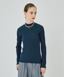 UNITED TOKYO | スロープリブプルオーバー(ニット/セーター)